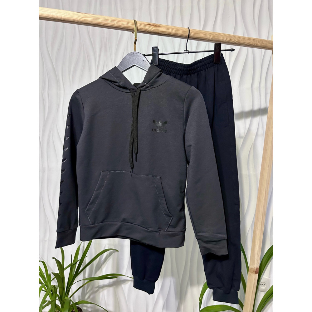 Спортивний костюм для хлопчика, сірий, розмір 140 см 50019